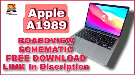 MacBook Pro 13" Touch Bar <b>A1989</b> 820-00850-07 Schematic Diagram, <b>Boardview</b> 820-00850-A 820-00850-B Attachments 820-00850-A. . A1989 boardview
